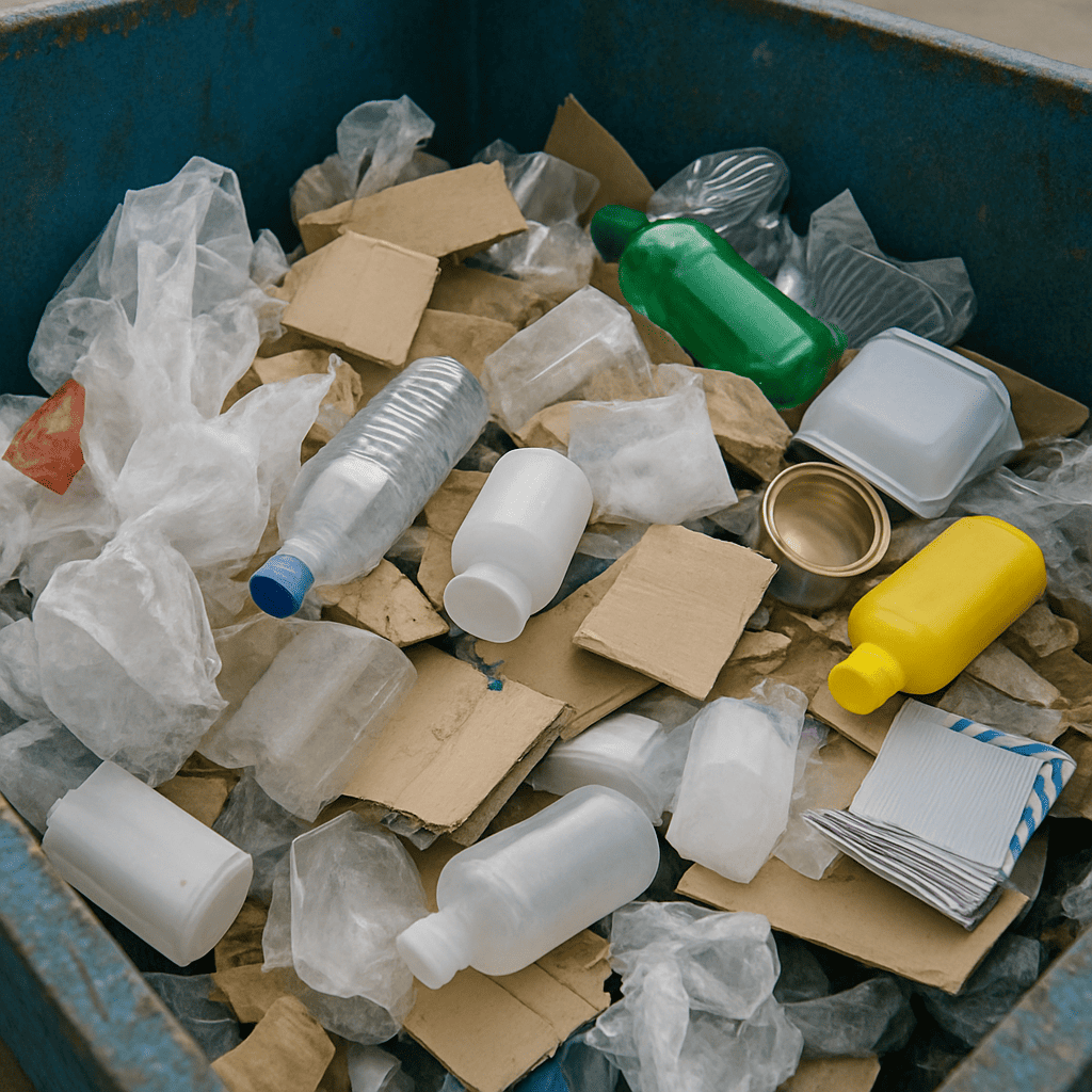 zmieszane odpady opakowaniowe 